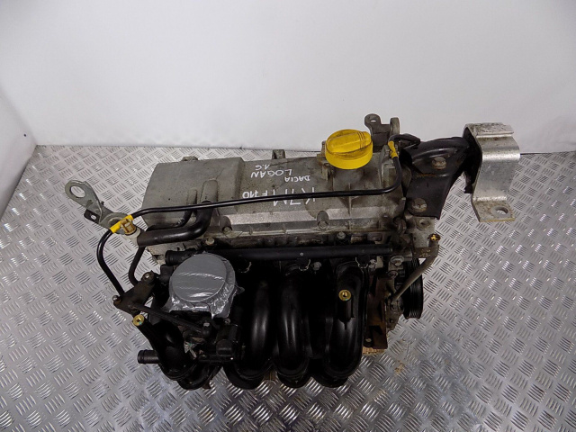 DACIA 1.6 MPI двигатель в сборе K7MF710 K7M F 710