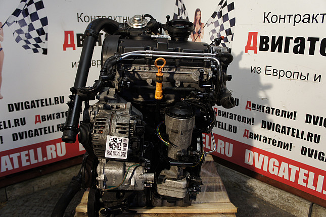 Двигатель вид с боку VW AMF