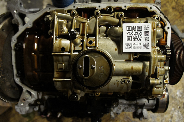 Фотография блока двигателя без поддона (коленвала) Honda K24Z3