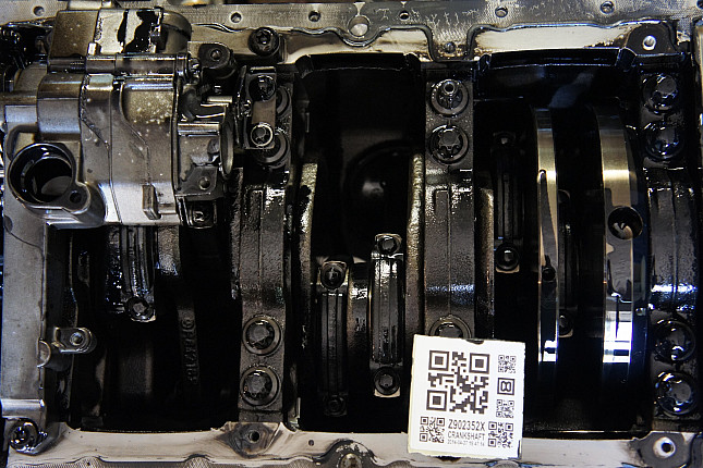 Фотография блока двигателя без поддона (коленвала) MERCEDES-BENZ OM 642.940