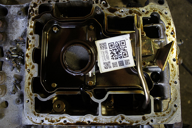 Фотография блока двигателя без поддона (коленвала) Citroen XFX (ES9J4S)