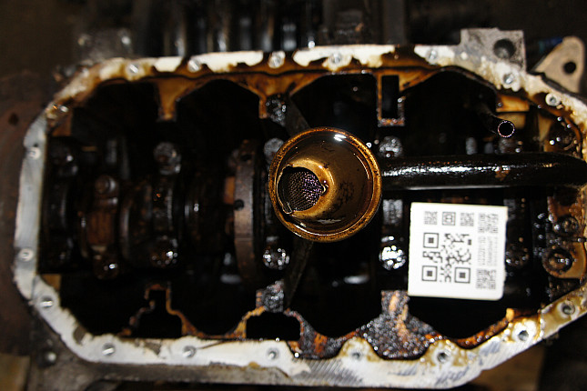 Фотография блока двигателя без поддона (коленвала) VW AKQ