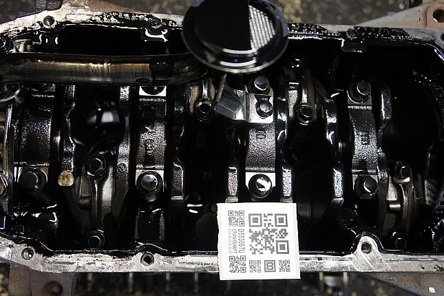 Фотография блока двигателя без поддона (коленвала) OPEL Z 19 DTH