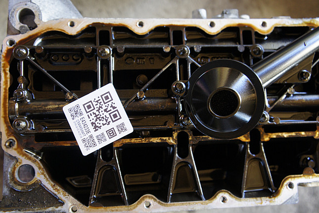 Фотография блока двигателя без поддона (коленвала) Land Rover 18 K4F