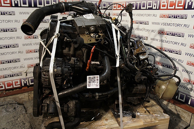 Двигатель вид с боку VW AAM+МКПП