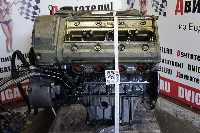 Двигатель вид с боку BMW M62 B44 (448S2)
