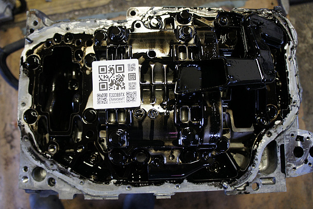 Фотография блока двигателя без поддона (коленвала) Toyota 2AD-FTV