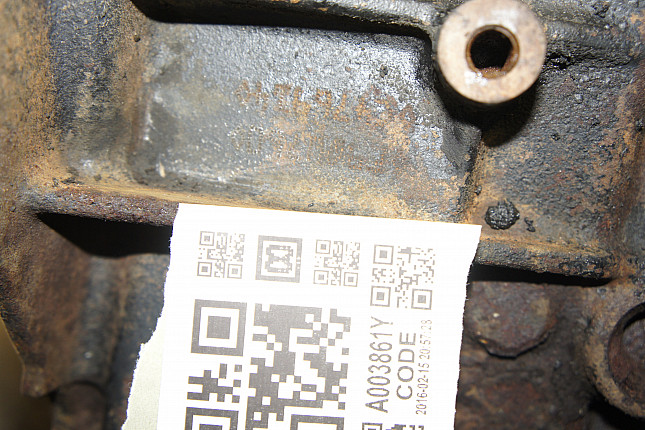 Номер двигателя и фотография площадки Opel F9Q 760