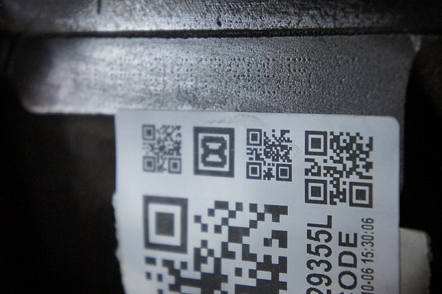 Номер двигателя и фотография площадки AUDI ADP