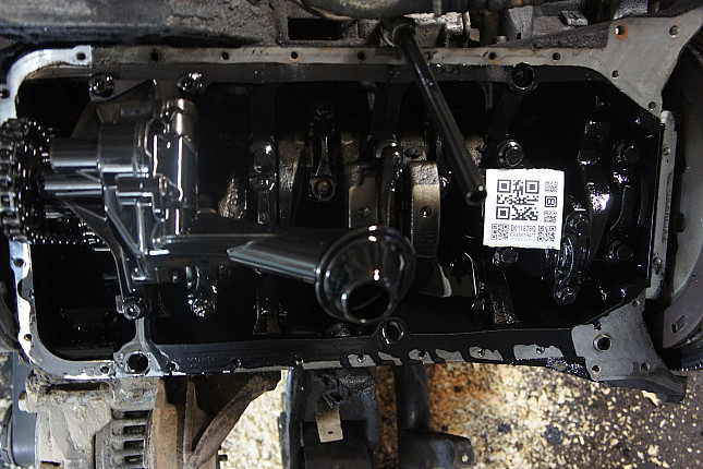 Фотография блока двигателя без поддона (коленвала) MERCEDES-BENZ OM 601.970