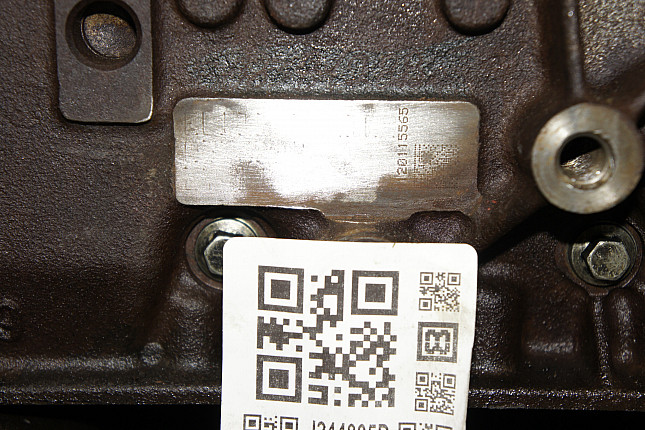 Номер двигателя и фотография площадки Land Rover 276DT