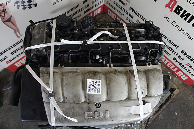 Фотография контрактного двигателя сверху Mercedes OM 613.960