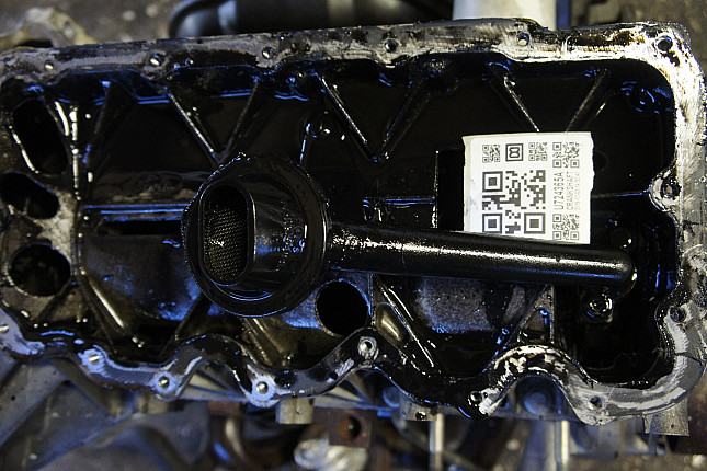Фотография блока двигателя без поддона (коленвала) Ford EYDC