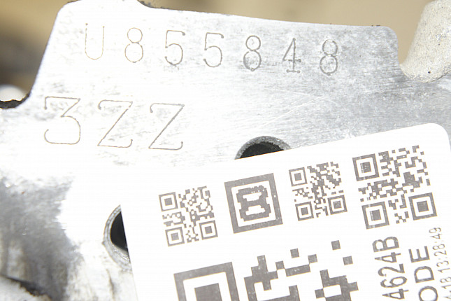 Номер двигателя и фотография площадки Toyota 3ZZ-FE