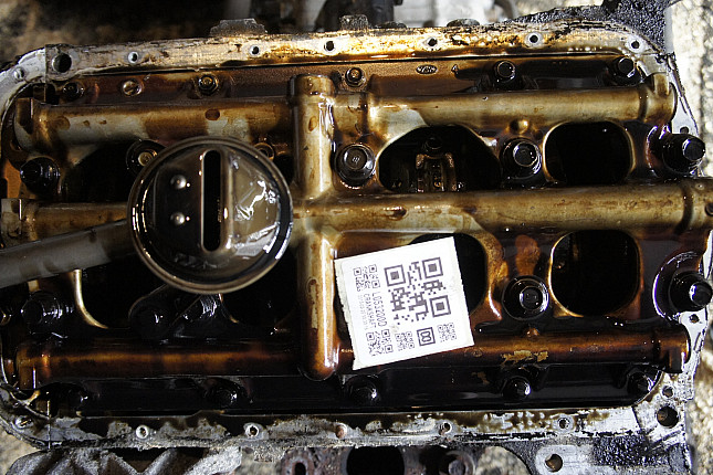 Фотография блока двигателя без поддона (коленвала) HONDA F20B6