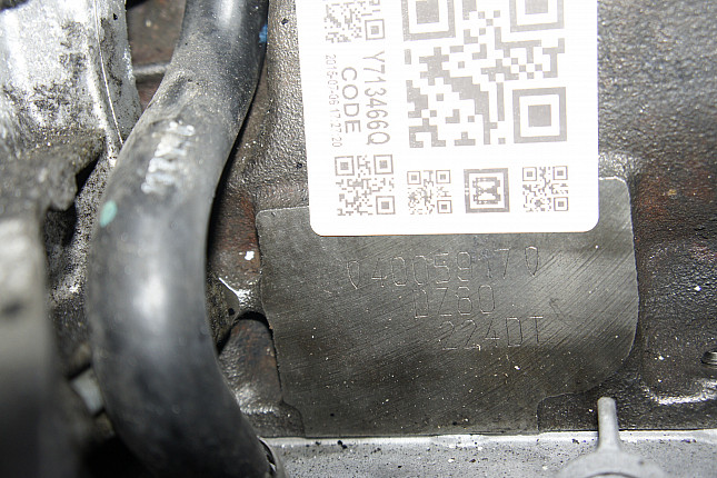 Номер двигателя и фотография площадки Land Rover 224DT
