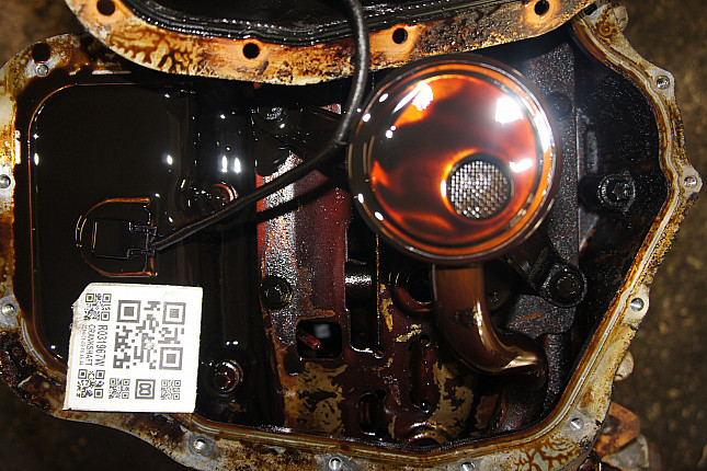 Фотография блока двигателя без поддона (коленвала) OPEL X 25 XE