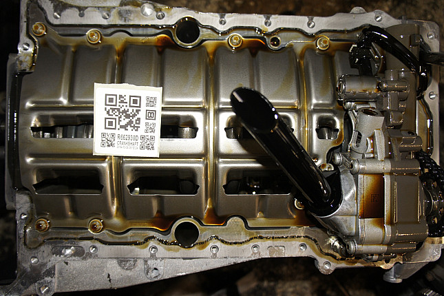Фотография блока двигателя без поддона (коленвала) Mercedes M 270.910