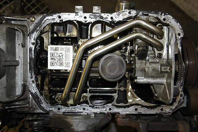 Фотография блока двигателя без поддона (коленвала) Mazda RF5C