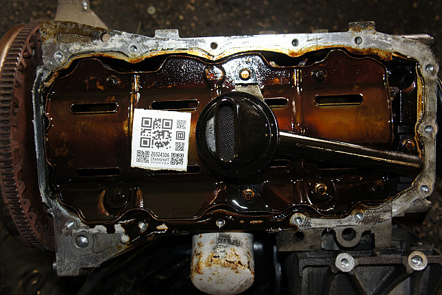 Фотография блока двигателя без поддона (коленвала) FORD HWDB