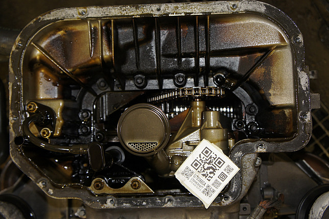 Фотография блока двигателя без поддона (коленвала) Mercedes M 112.940