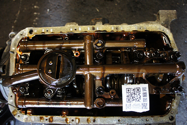 Фотография блока двигателя без поддона (коленвала) HONDA F18A3