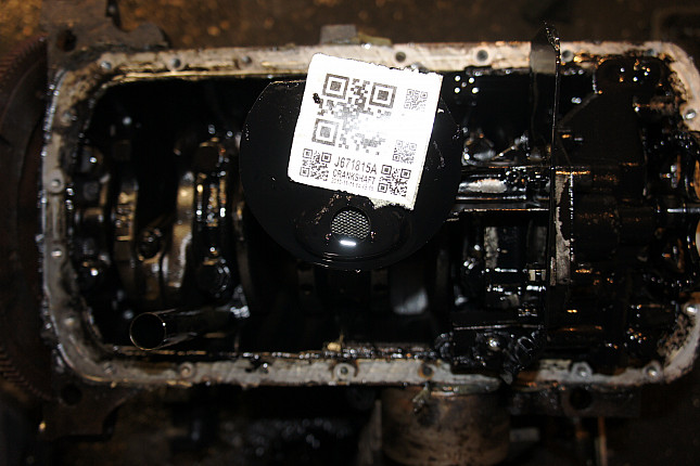 Фотография блока двигателя без поддона (коленвала) PEUGEOT DJY (XUD9A)