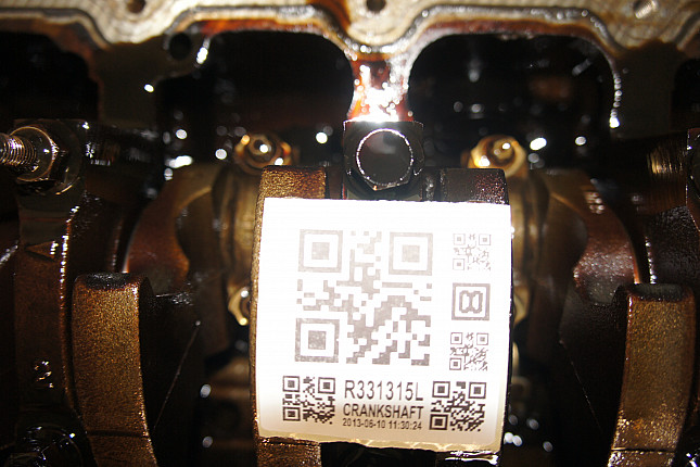 Фотография блока двигателя без поддона (коленвала) RENAULT K9K 724