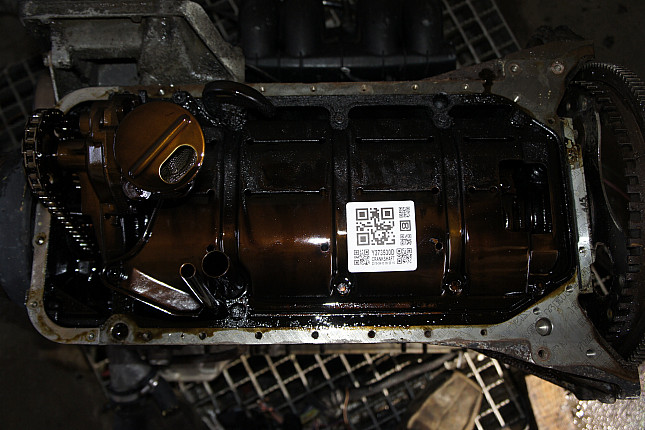 Фотография блока двигателя без поддона (коленвала) Mercedes M 111.970