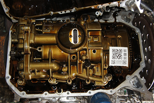 Фотография блока двигателя без поддона (коленвала) HONDA K24Z3