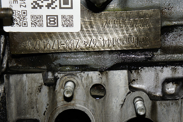 Номер двигателя и фотография площадки Fiat 8144.67