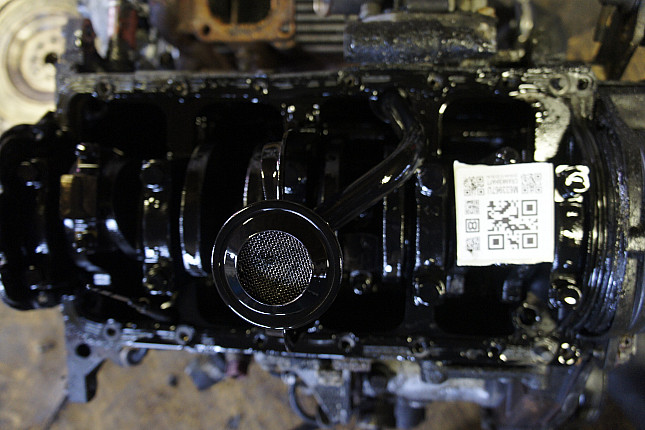 Фотография блока двигателя без поддона (коленвала) Ford RFN