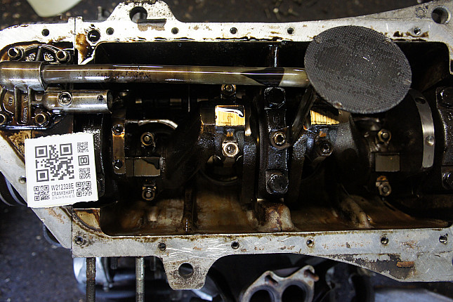 Фотография блока двигателя без поддона (коленвала) SKODA 781.135