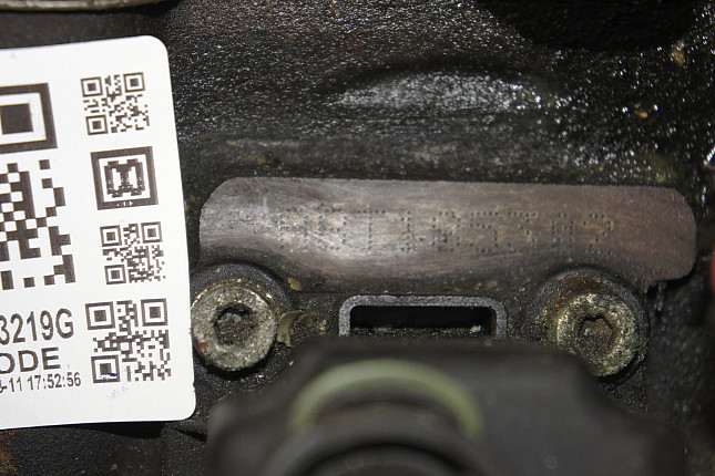 Номер двигателя и фотография площадки Audi ABT