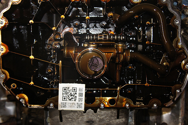 Фотография блока двигателя без поддона (коленвала) AUDI AGA