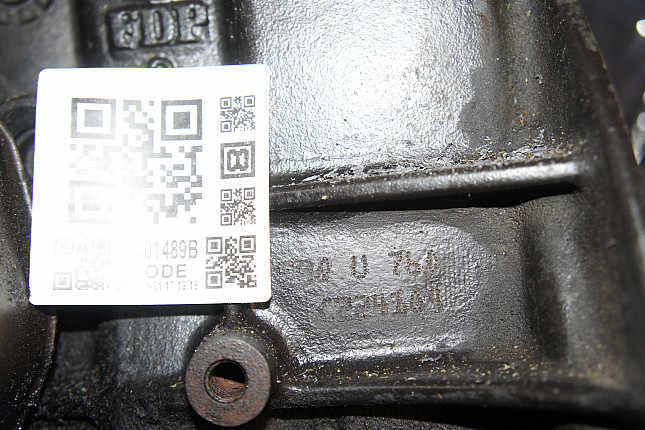 Номер двигателя и фотография площадки OPEL F9Q 760