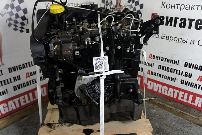 Двигатель вид с боку Nissan K9K