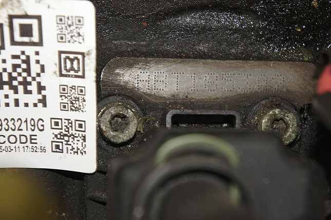 Номер двигателя и фотография площадки Audi ABT