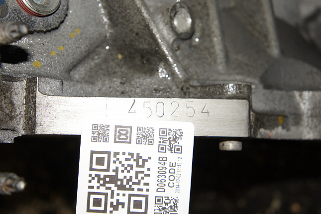 Номер двигателя и фотография площадки MAZDA LF17