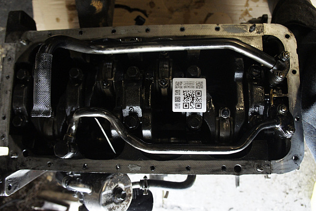 Фотография блока двигателя без поддона (коленвала) Daihatsu DL 52