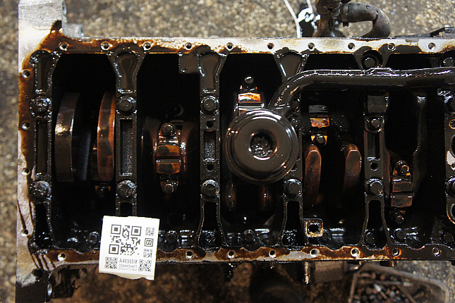 Фотография блока двигателя без поддона (коленвала) VOLVO B 6284 T