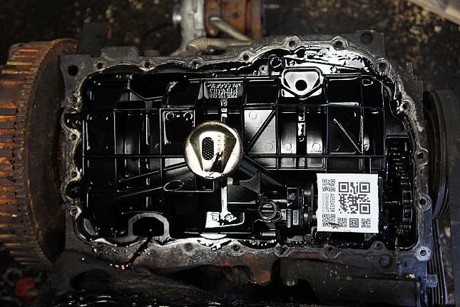 Фотография блока двигателя без поддона (коленвала) Opel F9Q 760