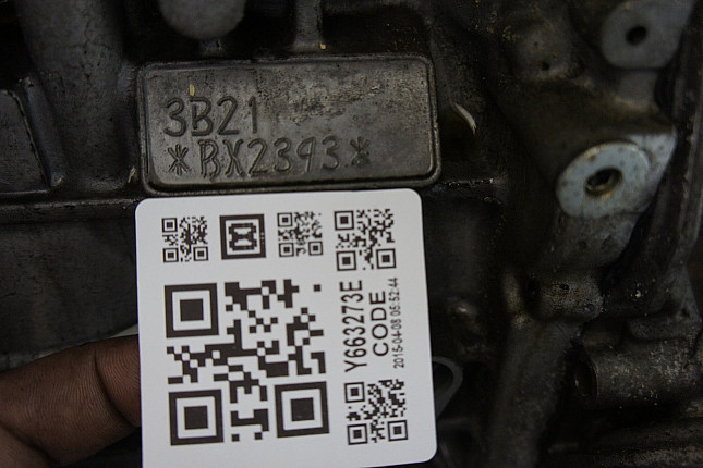 Номер двигателя и фотография площадки Smart 3B21
