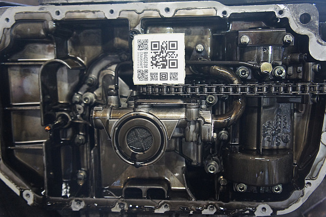 Фотография блока двигателя без поддона (коленвала) AUDI AFB