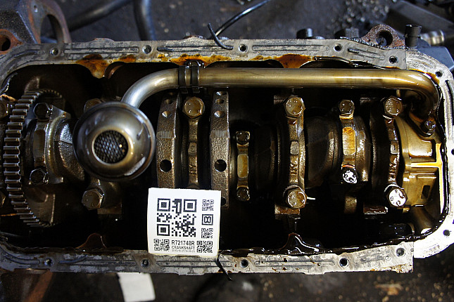 Фотография блока двигателя без поддона (коленвала) CHEVROLET F14D3