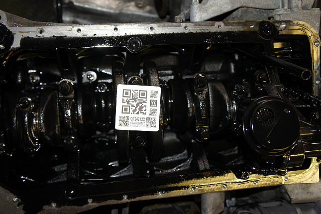 Фотография блока двигателя без поддона (коленвала) Mercedes OM 611.961