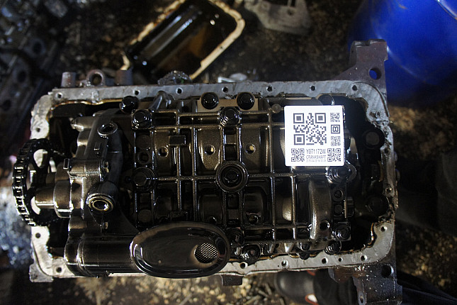 Фотография блока двигателя без поддона (коленвала) PEUGEOT 4HX (DW12TED4/FAP)