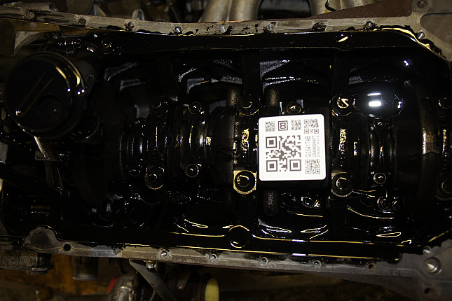 Фотография блока двигателя без поддона (коленвала) Mercedes OM 611.961