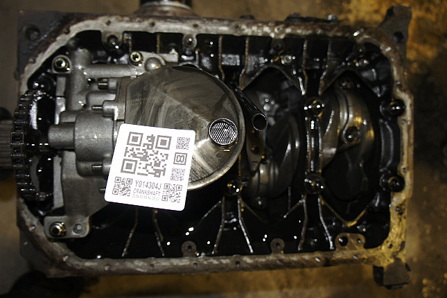 Фотография блока двигателя без поддона (коленвала) Citroen THX(TJ5TED)