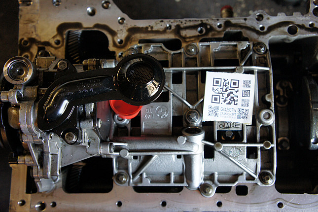 Фотография блока двигателя без поддона (коленвала) BMW N 47 D 20A
